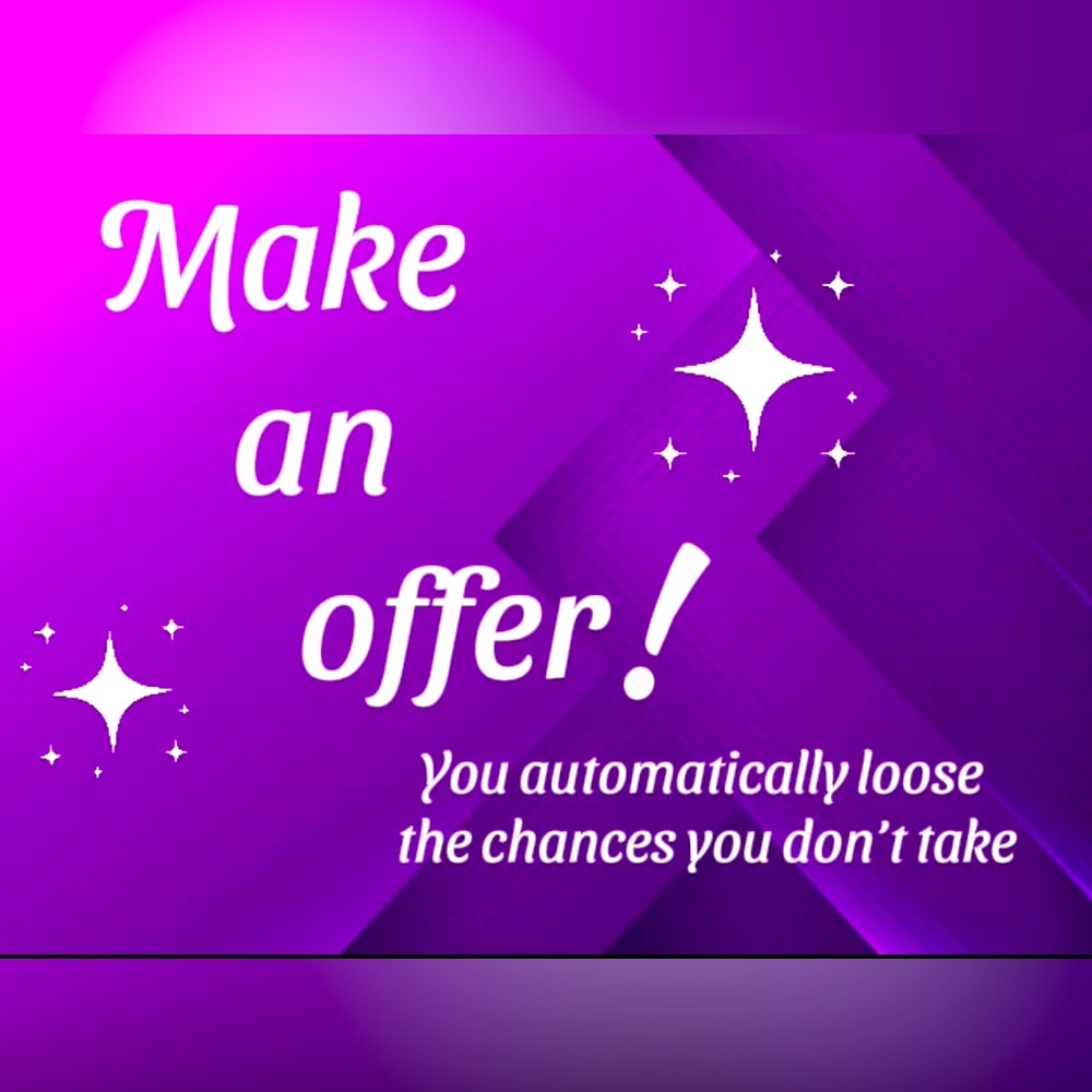 MAKE AN OFFER OR MAKE A BUNDLE… discounts are available!